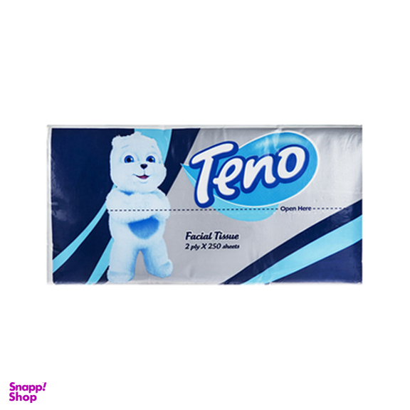 دستمال کاغذی 250 برگ تنو مدل خرس مجموعه 36 عددی