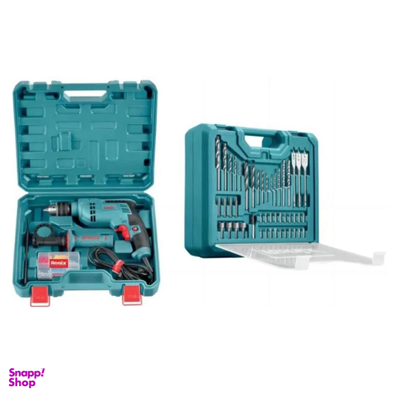 مجموعه 54 عددی دریل چکشی رونیکس مدل RS-0005