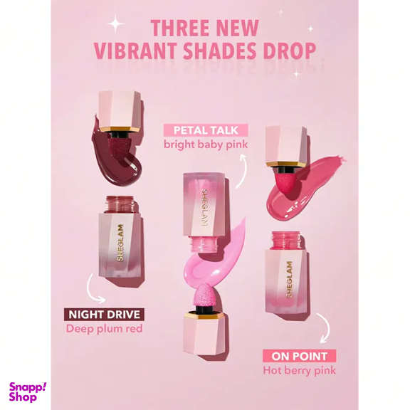 رژگونه مایع مات شیگلم مدل petal talk