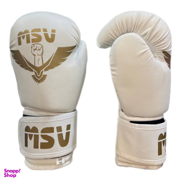 دستکش بوکس مدل MSV رنگ سفید