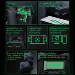 دسته بازی بی سیم بلک شارک مدل Dark Magician به همراه داک شارژ