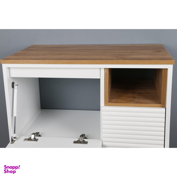 ست کابینت و روشویی دلفین مدل Znd-R23-W به همراه آینه و باکس