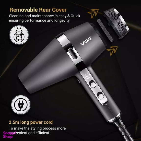 سشوار حرفه ای وی جی آر مدل V-451