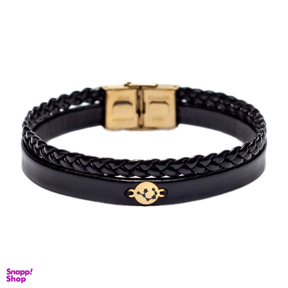 دستبند طلا 18 عیار مردانه لیردا مدل نماد ماه تولد آذر