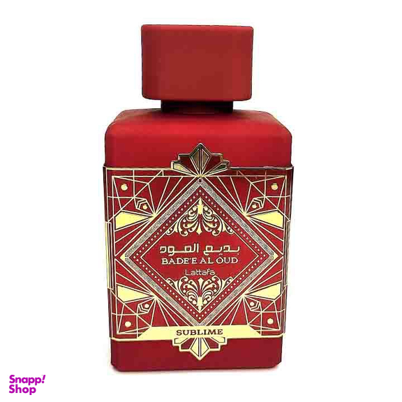 ادوپرفیوم لطافه مدل بدیع العود سابلیم قرمز