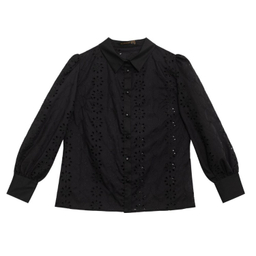 شومیز زنانه برنس مدل آرمینا رنگ مشکی