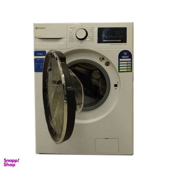 ماشین لباسشویی اسنوا مدل SWM-A81W ظرفیت 8 کیلوگرم