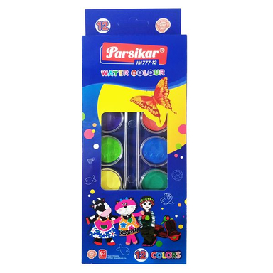 آبرنگ 12 رنگ پارسی کار کد JM 777-12