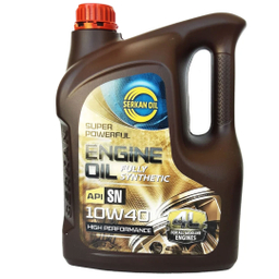 روغن موتور خودرو سرکان مدل 10W-40 SN حجم 4 لیتر
