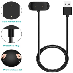 کابل شارژ مغناطیسی مدل AGS-001 مناسب برای ساعت هوشمند شیائومی Amazfit GTS 2 mini