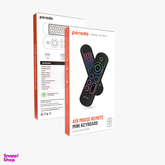 ریموت ایر ماوس پرودو مدل Mini Keyboard