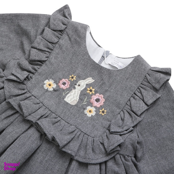 پیراهن دخترانه فیورلا مدل خرگوش بازیگوش 24520