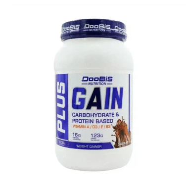 پودر مکمل گین پلاس شکلاتی دوبیس وزن 1000 گرم