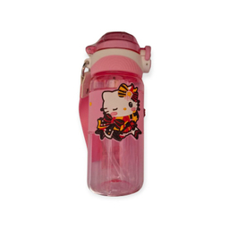 قمقمه فانتزی نی دار لیدر طرح هلو کیتی کد L-8853