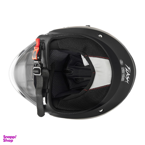 کلاه کاسکت بدون فک فلش مدل 852 matt black