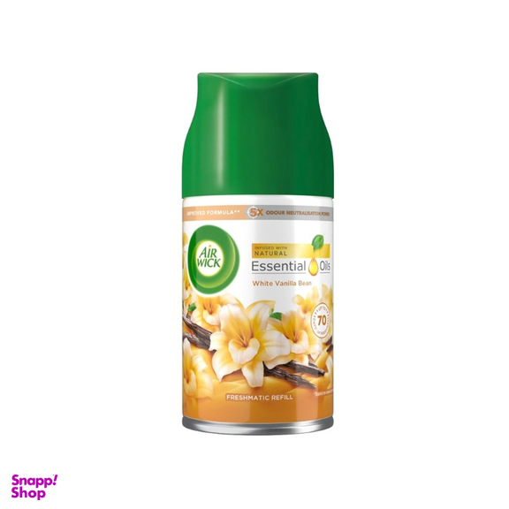 اسپری خوشبو کننده هوا ایرویک مدل White Vanilla Bean حجم 250 میلی لیتر