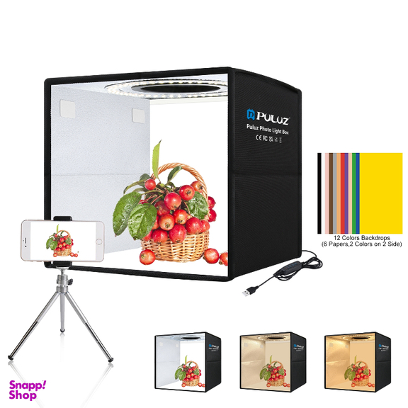لایت باکس چادر عکاسی پلوز مدل PU5027B 25×25CM