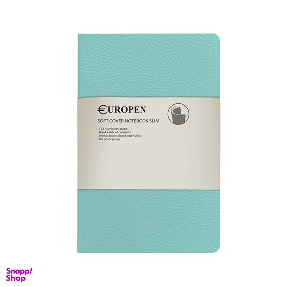 دفتر یوروپن طرح soft cover slim