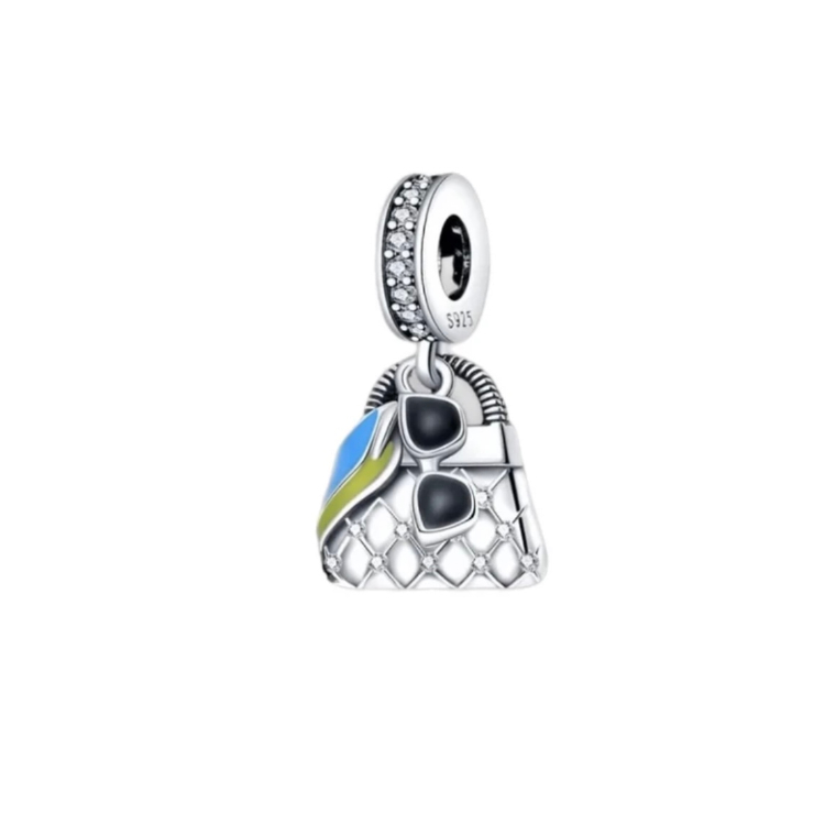 آویز نقره زنانه پاندورا مدل Handbag کد 65148
