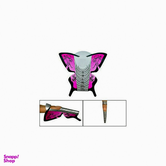 فرمر کاشت ناخن مدل پروانه کد 8272 بسته 300 عددی