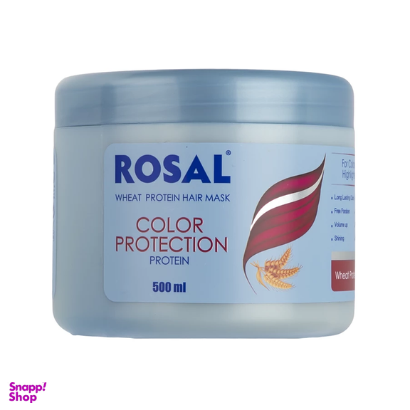 ماسک مو رزال (Rosal) مدل Color Protection حجم 500 میلی لیتر