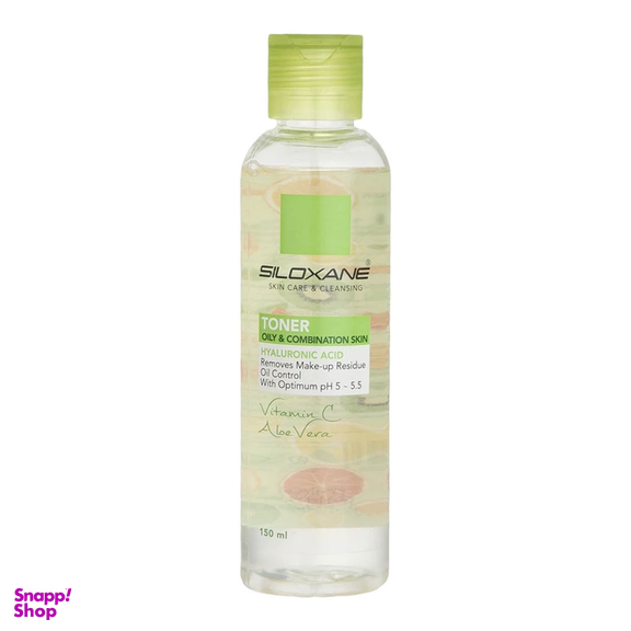 تونر صورت سیلوکسان مدل Aloe Vera حجم 150 میلی‌ لیتر
