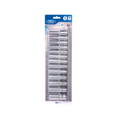 سری بکس فورد کد YP-FORD-3/8-inch-13 pcs-fmt-042 مجموعه 13 عددی
