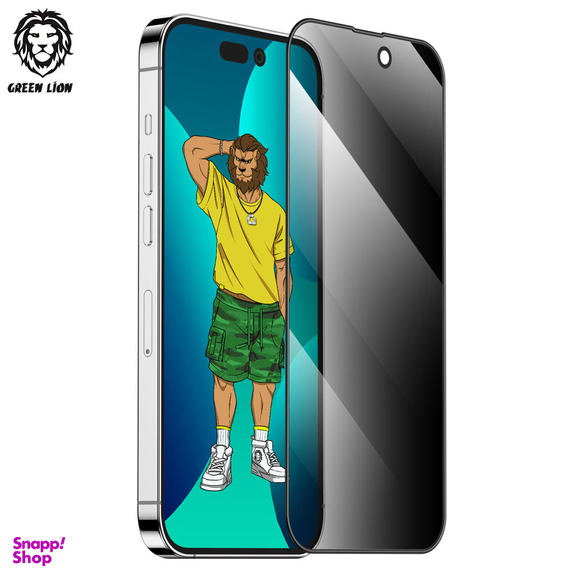 محافظ صفحه نمایش حریم شخصی گرین مدل Silicone Privacy-HD Plus مناسب برای گوشی موبایل اپل iPhone 14 Pro Max