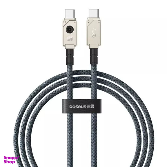 کابل دیتا 100 وات Type-C بیسوس مدل Unbreakable Series طول 2 متر