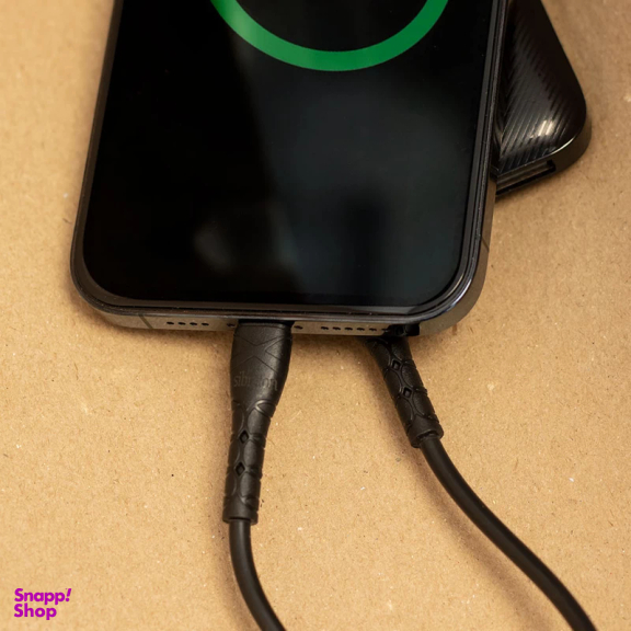 کابل تبدیل USB به لایتنینگ سیبراتون مدل S107i طول 25 سانتی‌ متر