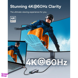 هاب 10 پورت Type-C بیسوس مدل UltraJoy Series B0005280C811-00