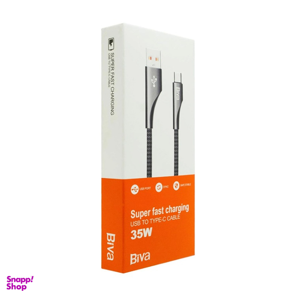 کابل دیتا USB به Type-C بیوا مدل B001 طول 1 متر