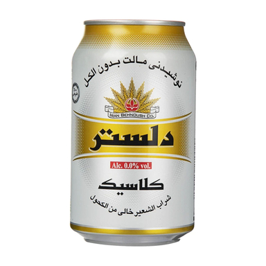 نوشیدنی مالت ساده بهنوش مدل قوطی حجم 330 میلی لیتر