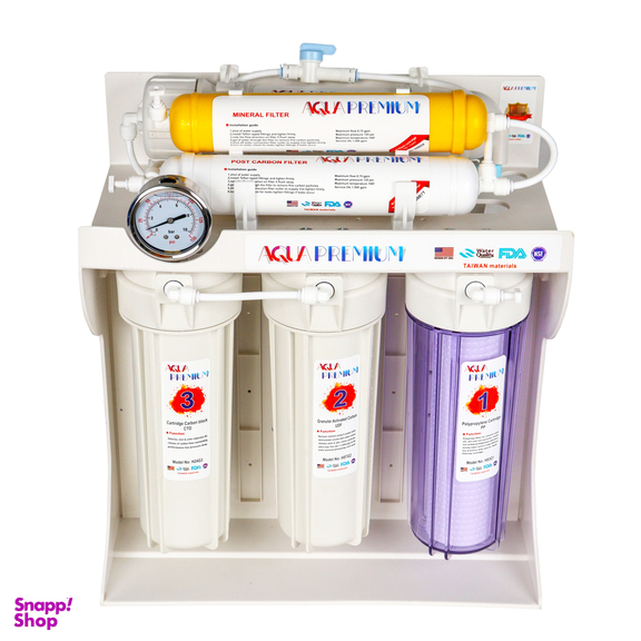 دستگاه تصفیه آب خانگی آکواپرمیوم مدل A6RO6-FG-TM