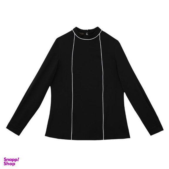 بلوز زنانه برنس مدل سوده رنگ مشکی