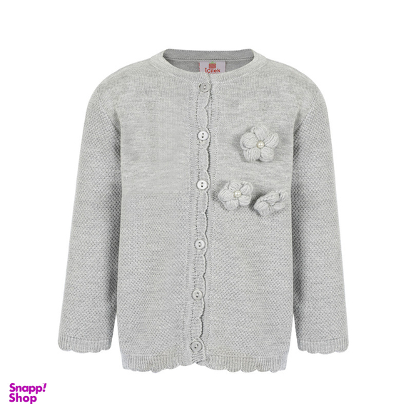 ژاکت دخترانه آی چیلک مدل گل کد 90017-09