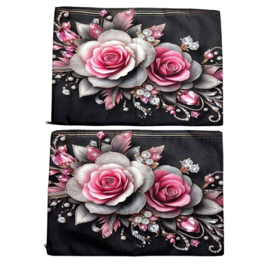 روبالشی طرح گل کد 305 مجموعه 2 عددی