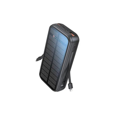 پاوربانک خورشیدی 20 وات گرین لاین مدل PD20W Solar 2 GNPDSOLPB20 ظرفیت 20000 میلی آمپر ساعت