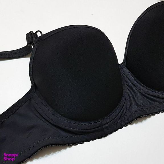 سوتین زنانه ماییلدا مدل پوش اپ فنردار کد 4856 رنگ مشکی