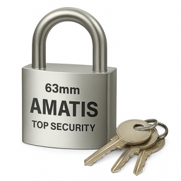 قفل آویز آماتیس کد 63