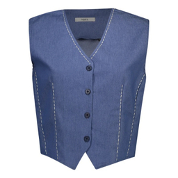 جلیقه زنانه مدل GD-o-19277860 رنگ آبی