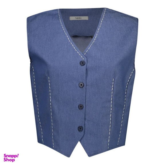 جلیقه زنانه مدل GD-o-19277860 رنگ آبی