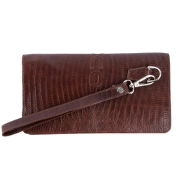 کیف پول چرم کروکو مدل سانوی