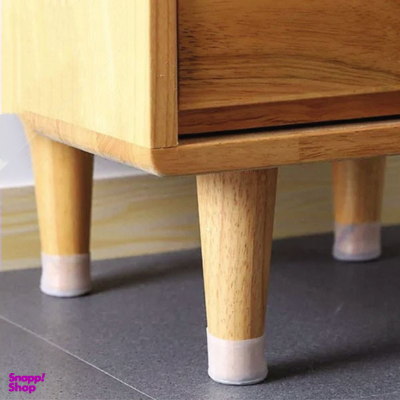 زیر پایه صندلی سیلیکونی مدل نمد دار بسته 24 عددی