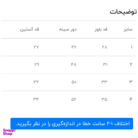 بلوز نوزاد دخترانه کد 4235181 رنگ سرمه‌ای