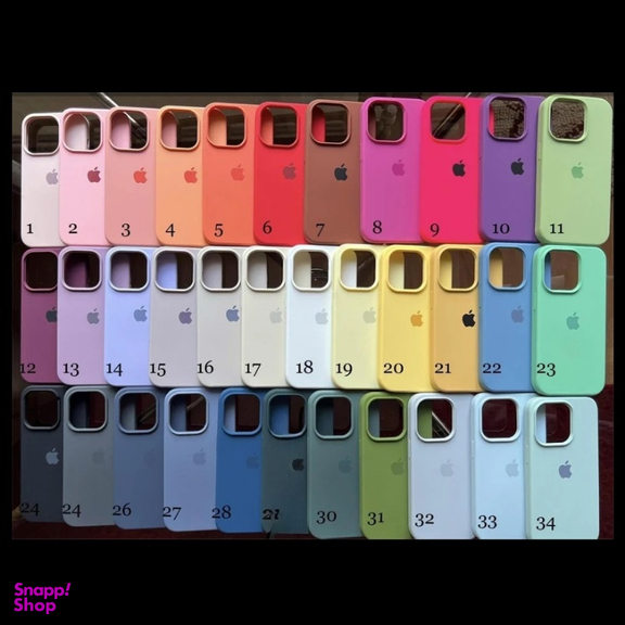 کاور گوشی موبایل مدل Silicone مناسب برای اپل iPhone 16 Pro