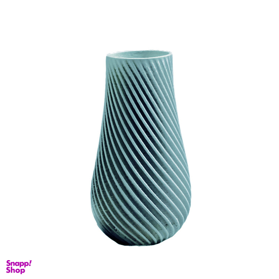 گلدان بتنی مدل شیار دار