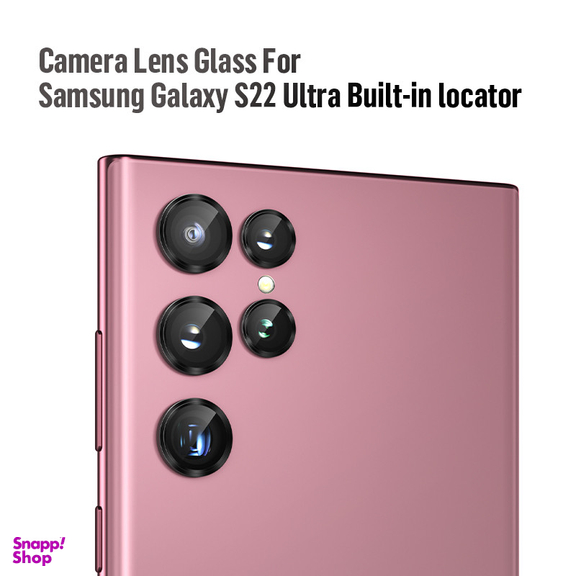 محافظ لنز دوربین بوف مدل Color Lenz Film مناسب برای گوشی موبایل سامسونگ Galaxy S22 Ultra