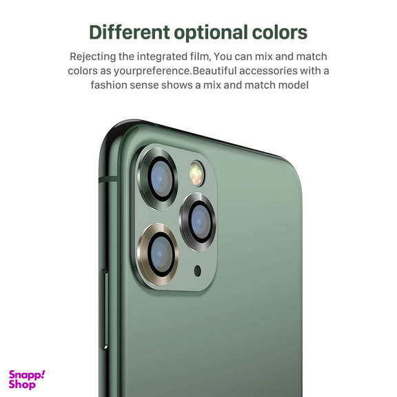 محافظ لنز دوربین بوف مدل ClrFilm مناسب برای گوشی موبایل اپل Iphone 12 Pro Max