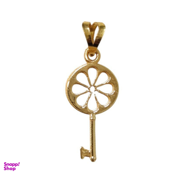 آویز گردنبند طلا 18 عیار زنانه مدل کلید